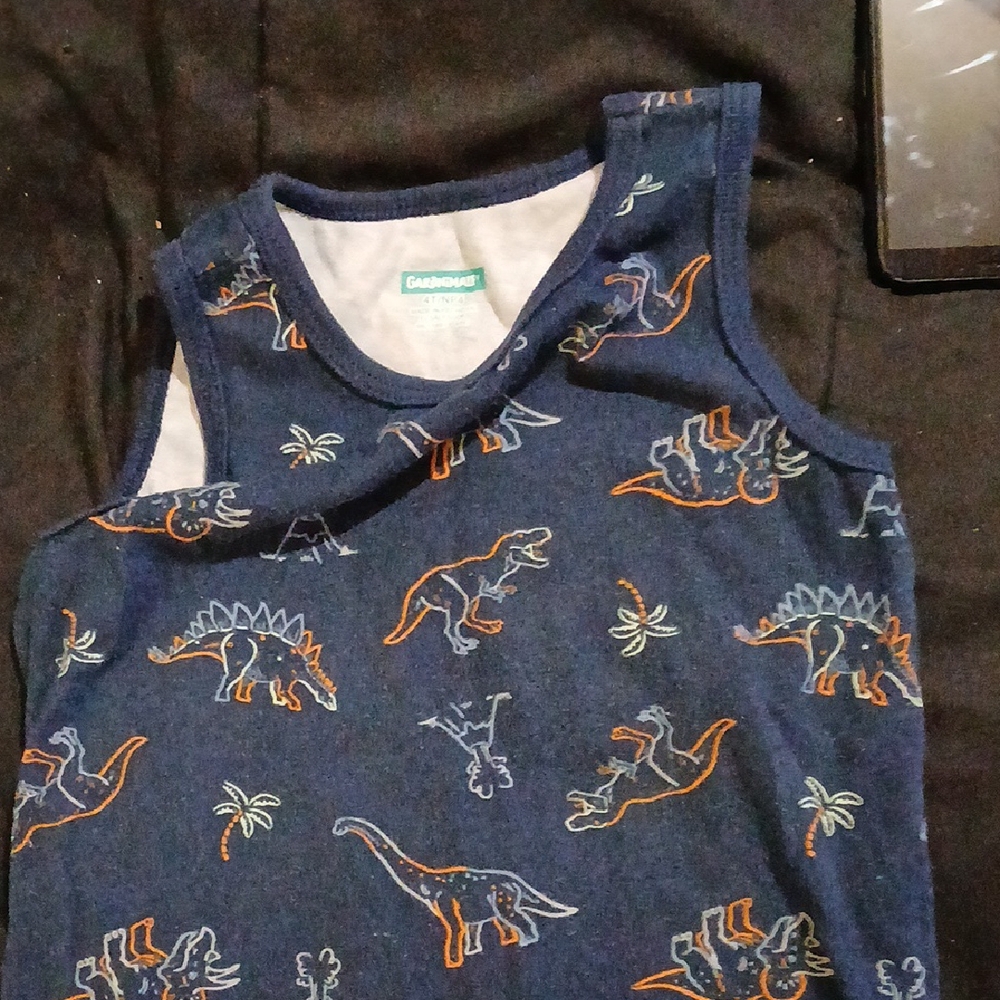Gymboree Dinosaur Print Tank Top